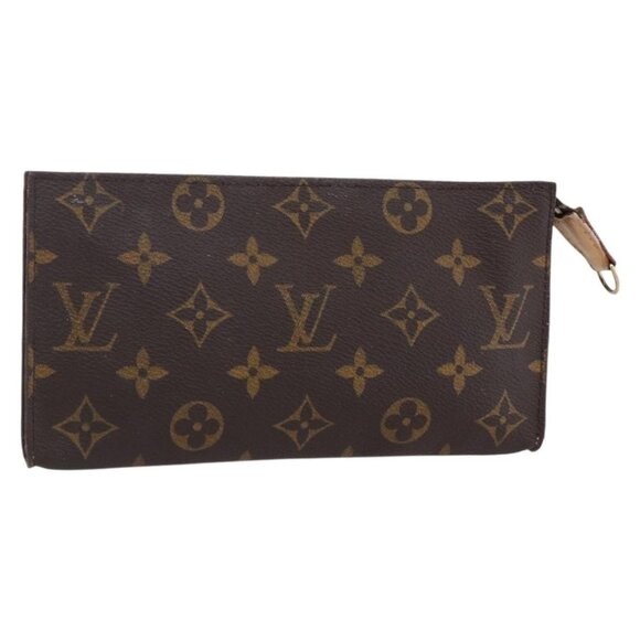 LOUIS VUITTON Monogram Bucket GM Accessory Pouch LV Auth 148724 - Picture 1 of 16